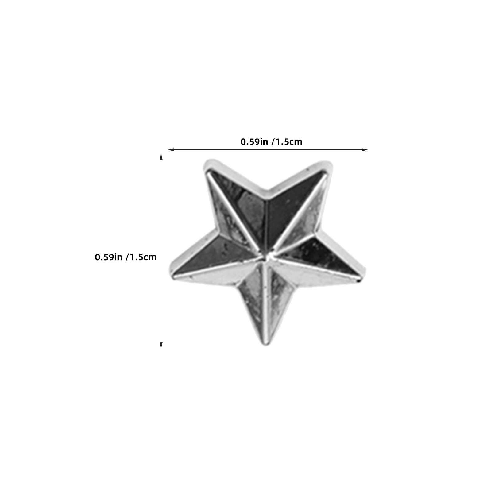 300Pcs Flat Back Acrylic Star  - огляд і ціна Craft Embellishment