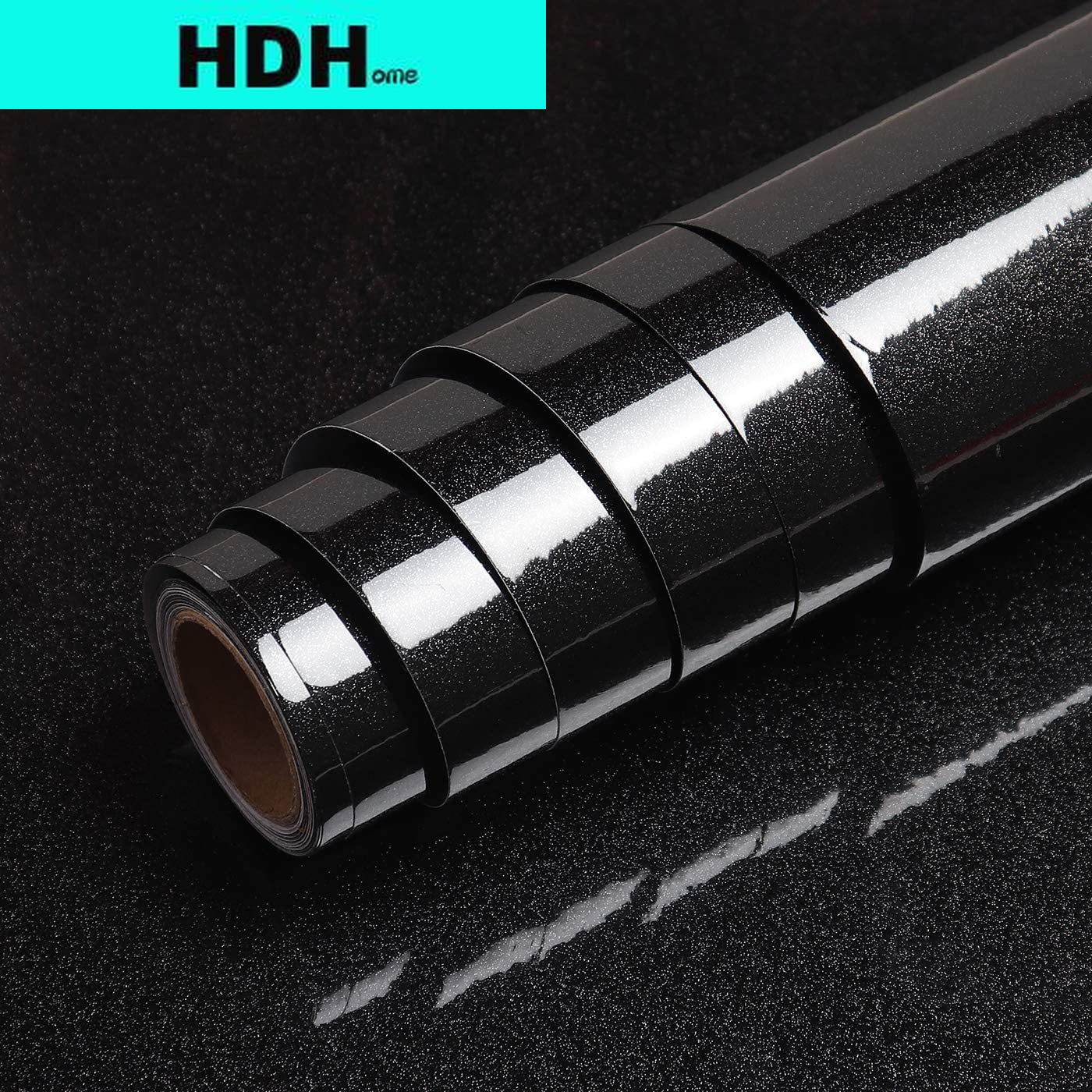 Glitter Black Contact Paper fo - огляд і ціна Glitter Vinyl Roll