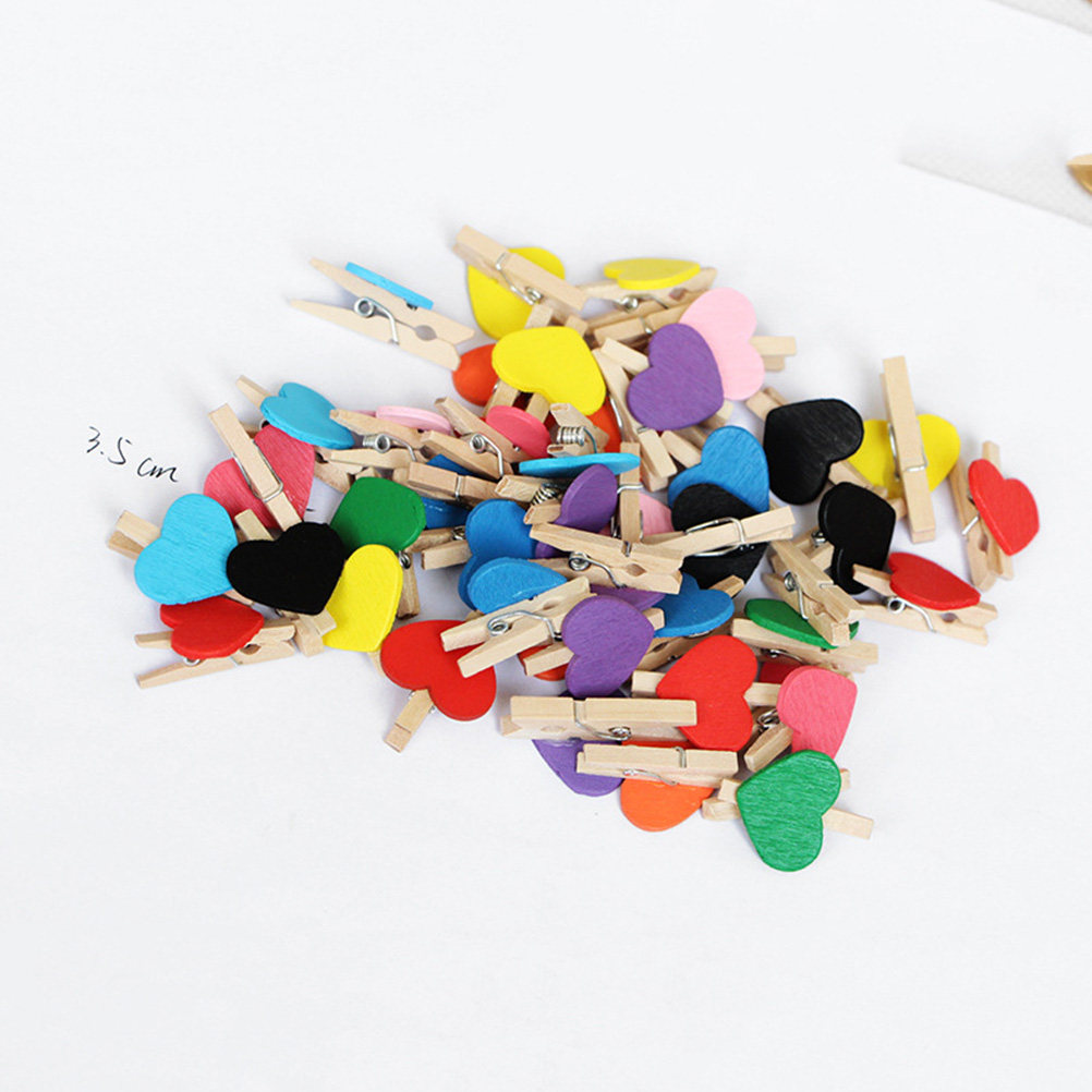 50Pcs Mini Wooden Clothespins  - огляд і ціна Craft Embellishment