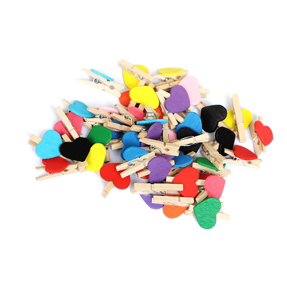 50Pcs Mini Wooden Clothespins  - огляд і ціна Craft Embellishment