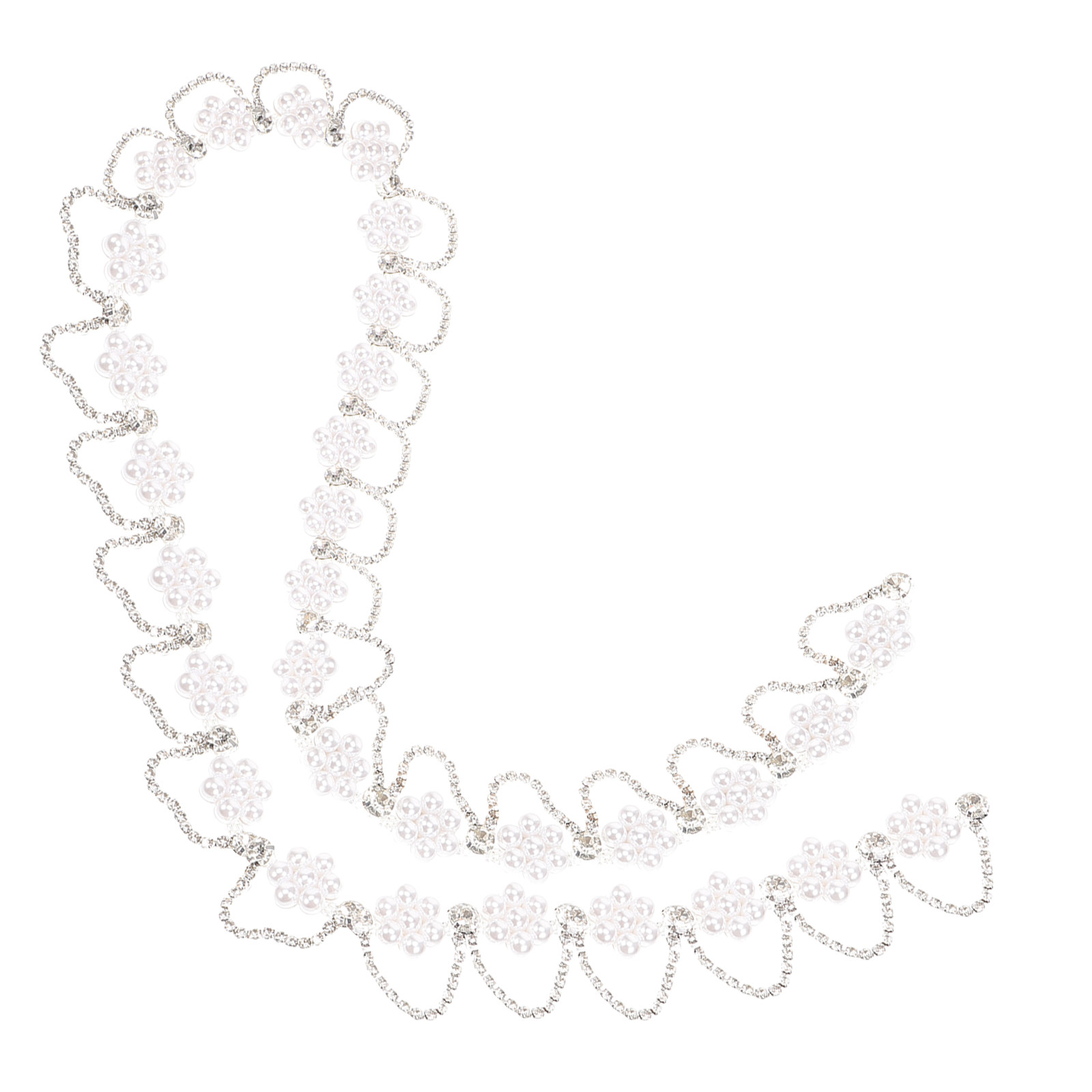 Premium Rhinestone Pearl Chain - огляд і ціна Craft Embellishment