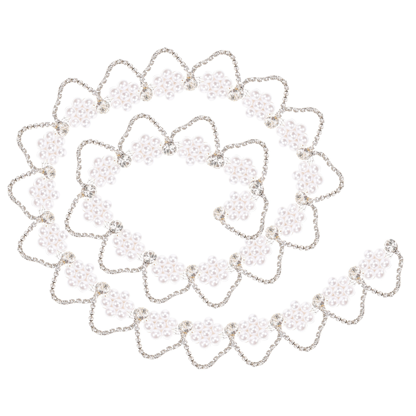 Premium Rhinestone Pearl Chain - огляд і ціна Craft Embellishment