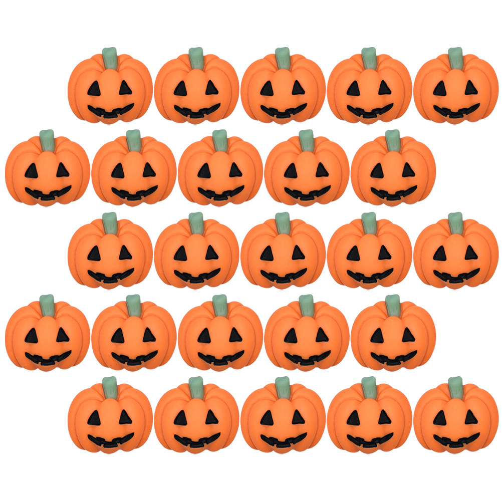 50Pcs Tiny Resin Pumpkin Charm - огляд і ціна Craft Embellishment
