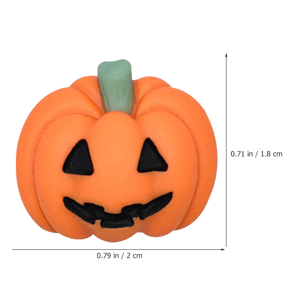 50Pcs Tiny Resin Pumpkin Charm - огляд і ціна Craft Embellishment